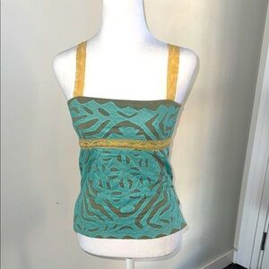 Free People Vintage Tank with Lace straps